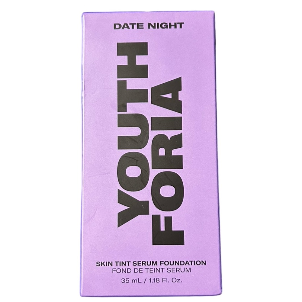 NIB YOUTHFORIA DATE NIGHT SKIN TINT SERUM FOUNDATION 260 - Picture 3 of 6